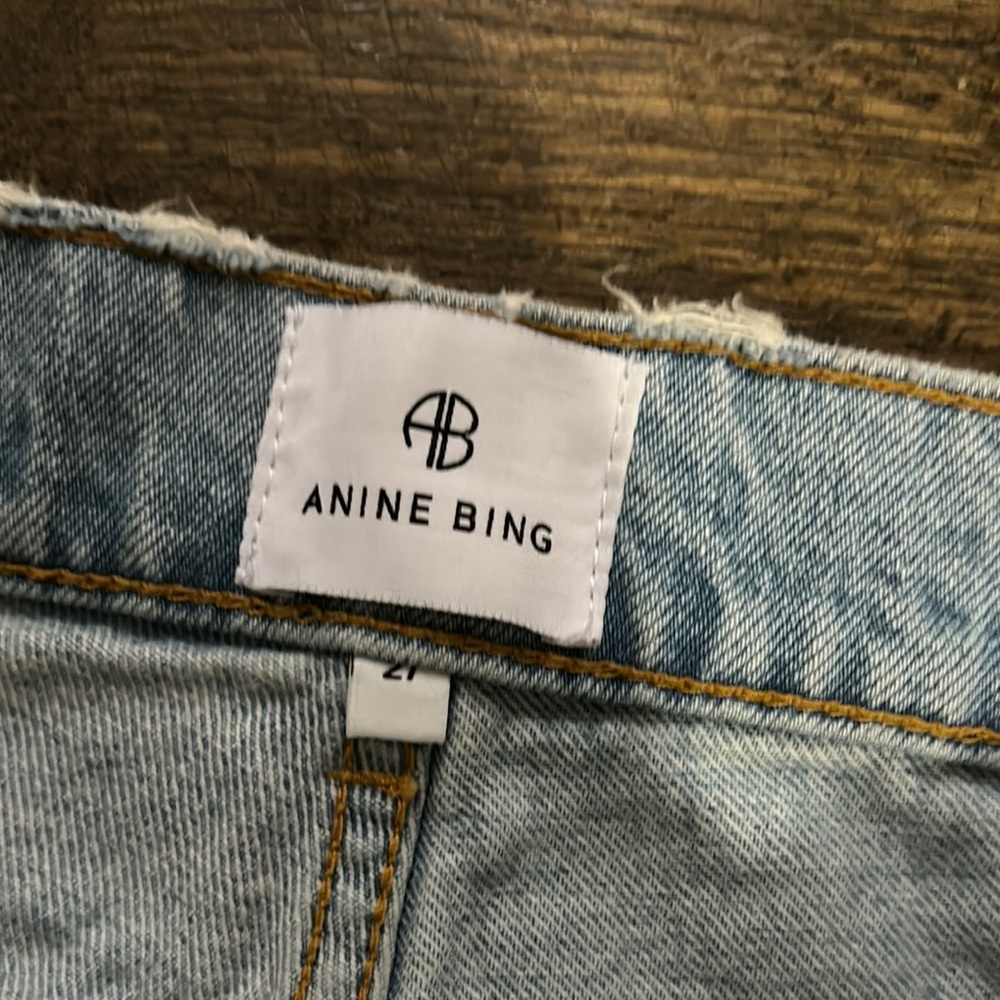 Light Blue Straight Leg Jean - Picture 3 of 4